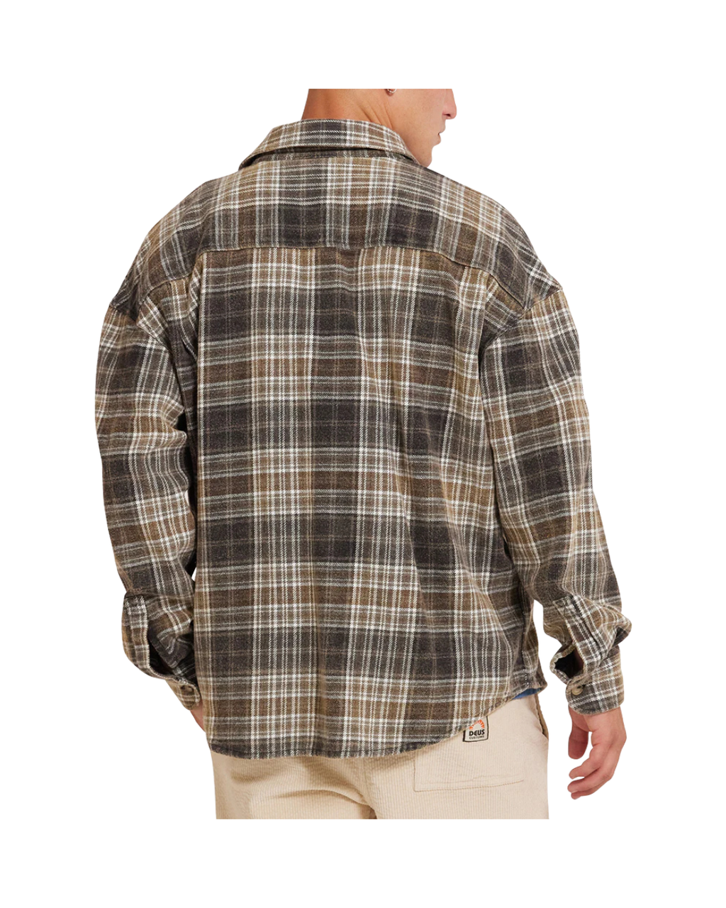 Camicia DEUS EX MACHINA Vacay Check  Grey Check