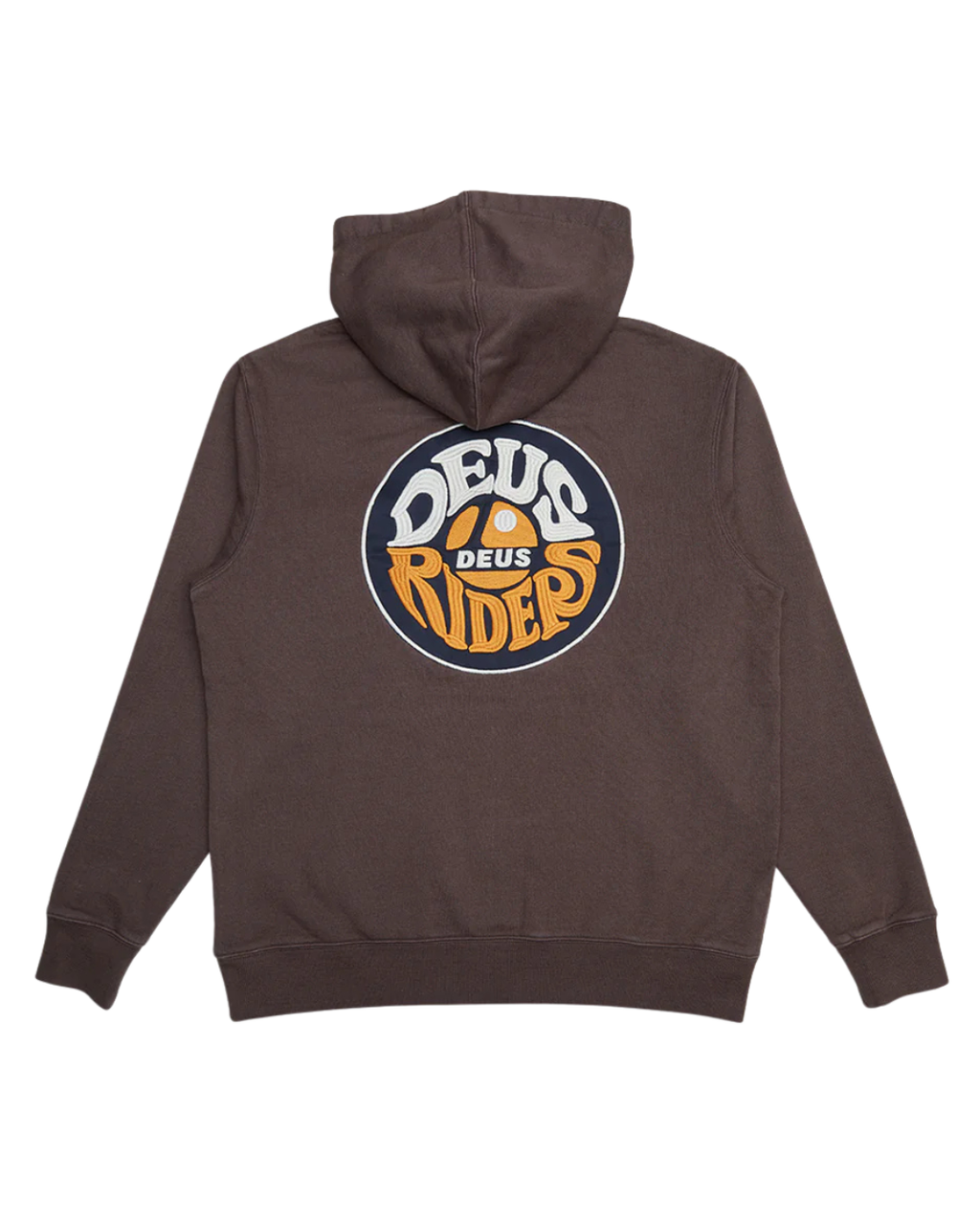 Felpa DEUS EX MACHINA Riders Friend Choc Brown