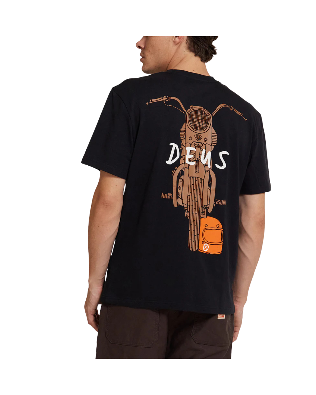 T-Shirt DEUS EX MACHINA  Frontage  Black