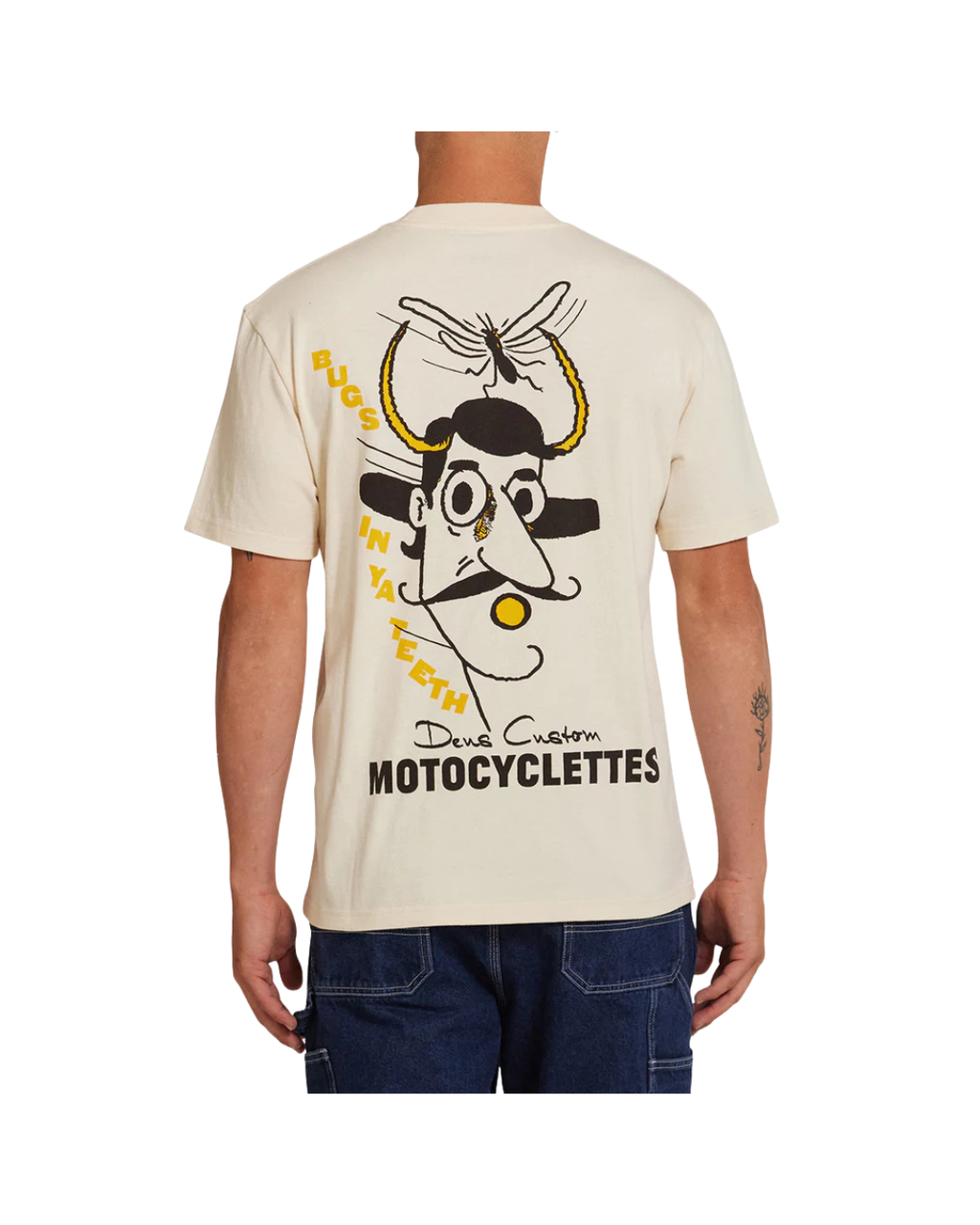 T-Shirt DEUS EX MACHINA Glory Dirty White