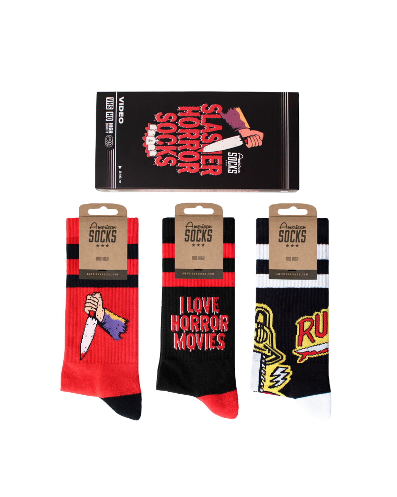 Calze AMERICAN SOCKS  Gift Box Slasher Horror