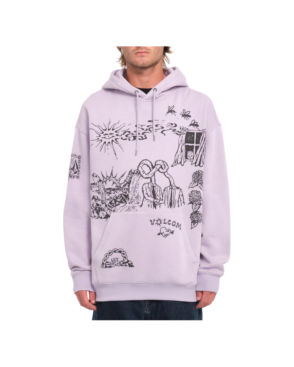 Felpa VOLCOM Keutchi Hoodie