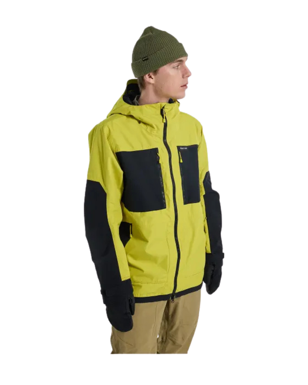 Giacca Da Snowboard BURTON Frostner Sulfur / True Black