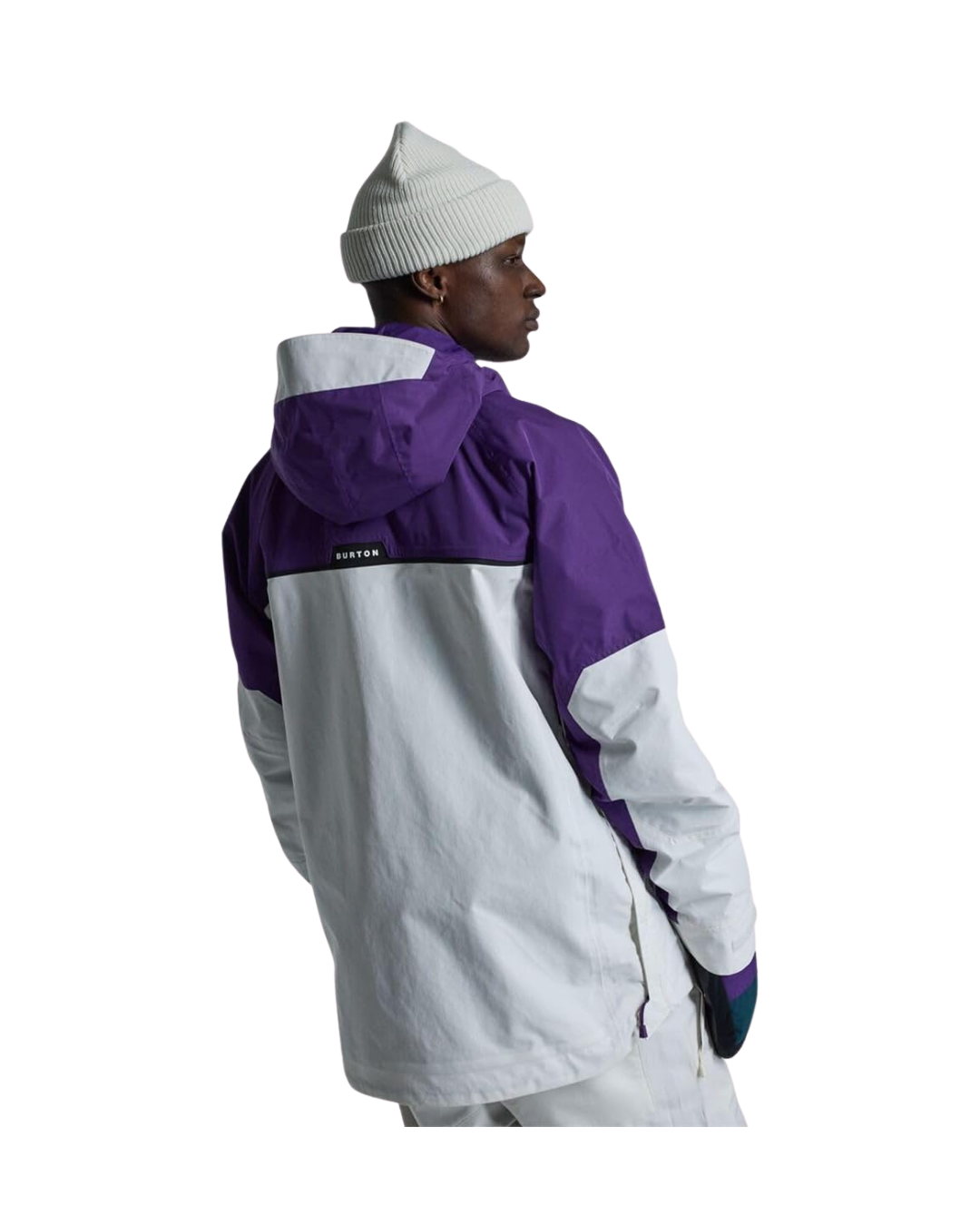 Giacca Da Snowboard BURTON Frostner 2L Anorak  Imperial Purple - Stout white