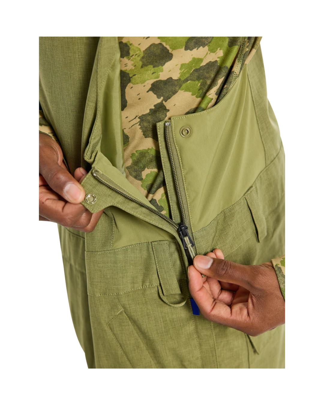 Salopette BURTON Snowdial BIB - Martini Olive