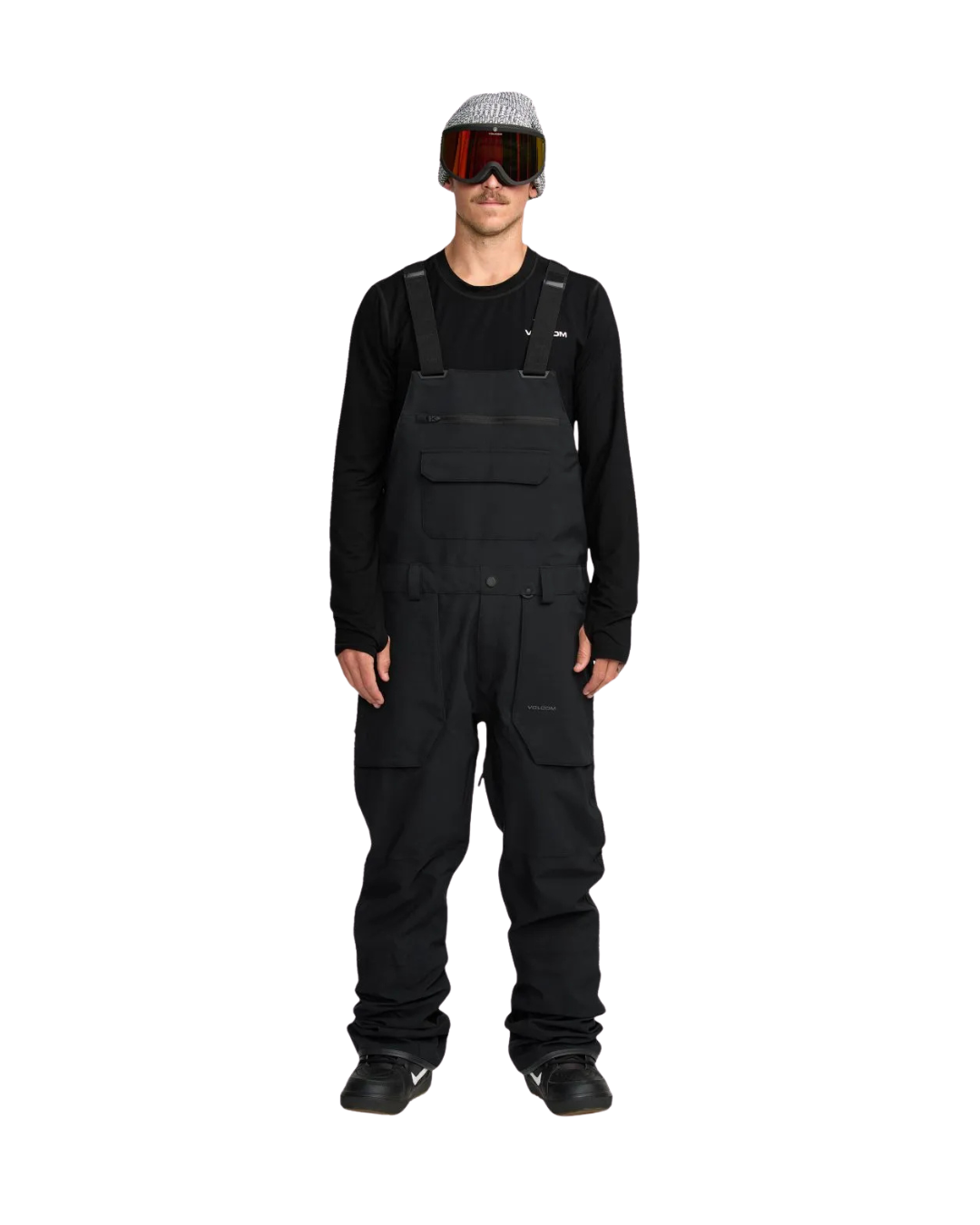Salopette Da Snowboard VOLCOM Roan Bib Overall - Black