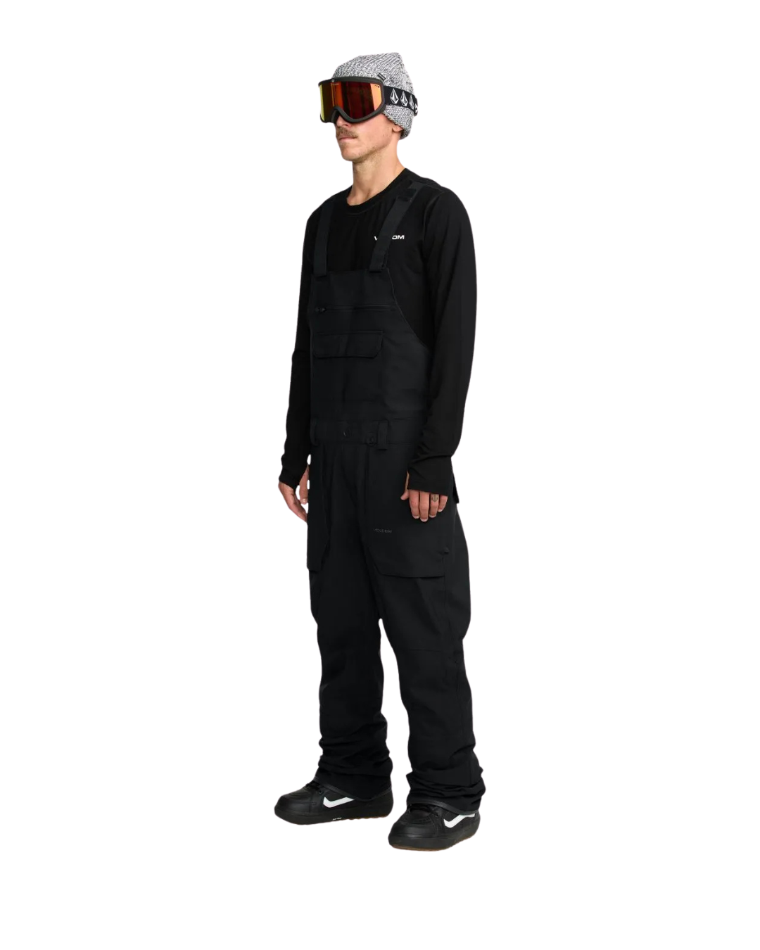 Salopette Da Snowboard VOLCOM Roan Bib Overall - Black