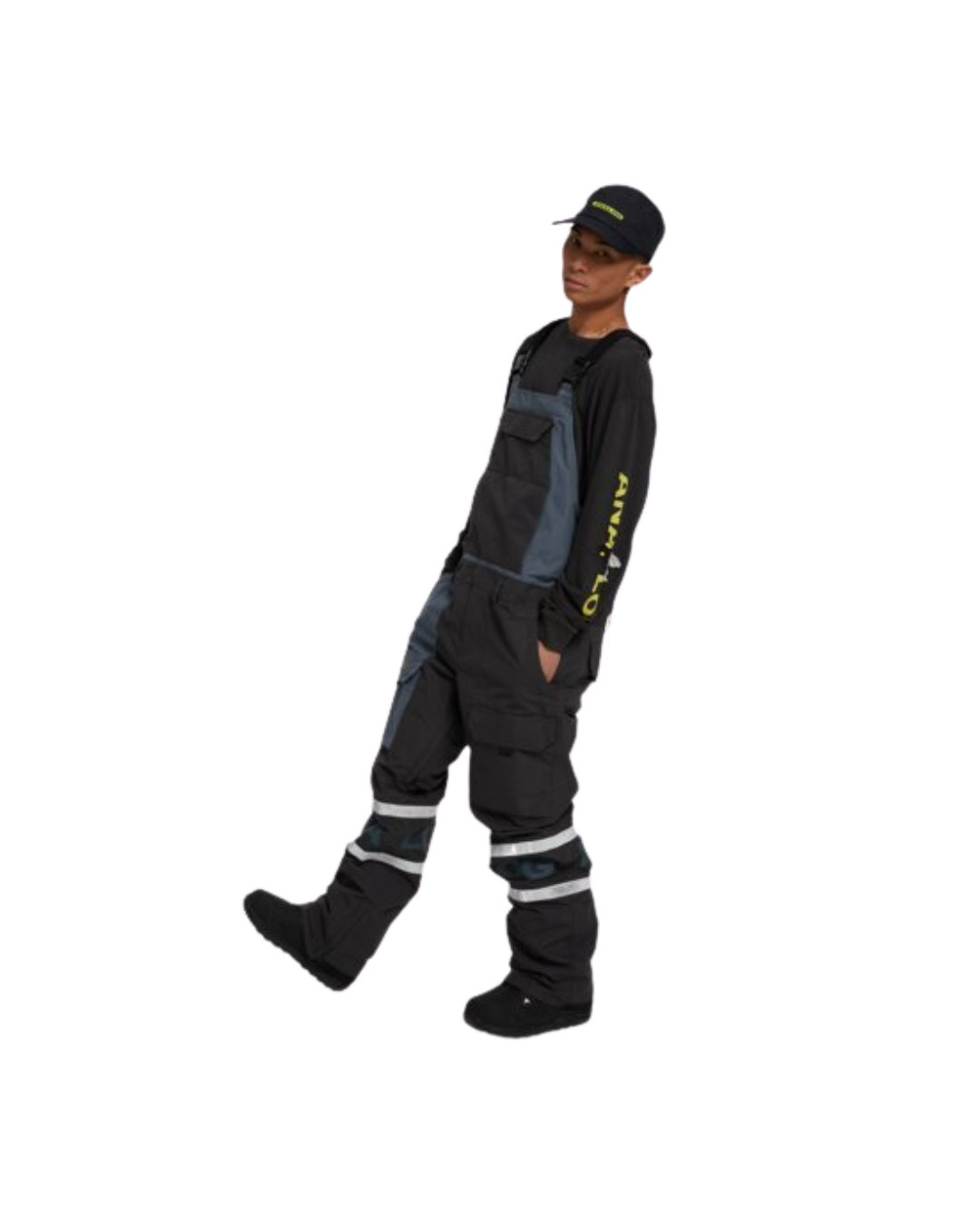 Salopette Da Snowboard ANALOG M AG Bib - Phantom Dark Slate