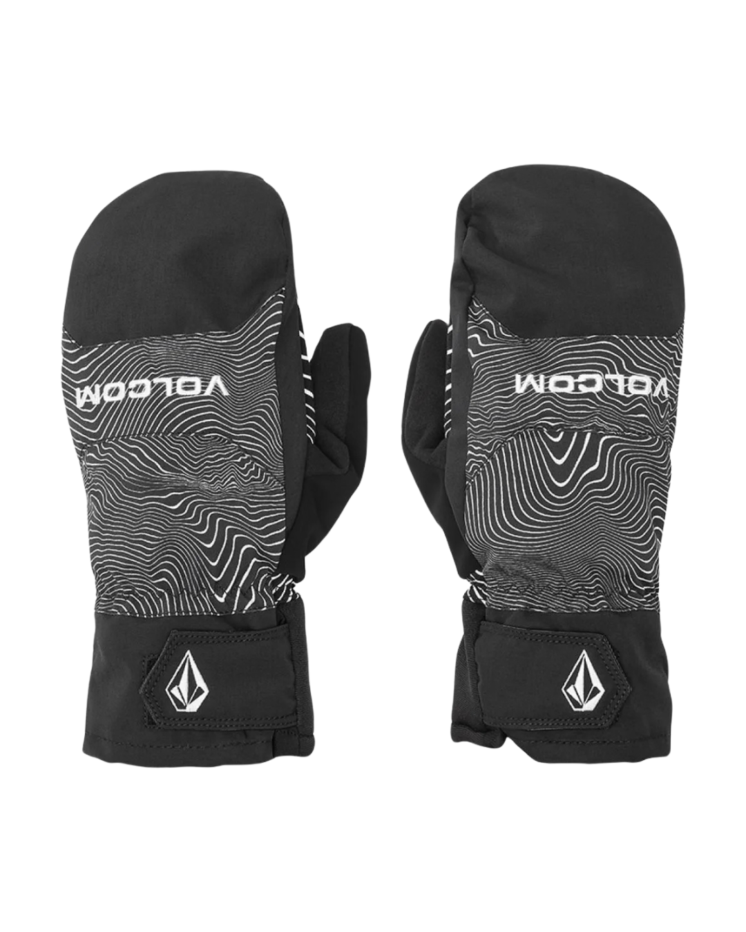 Muffole Da Snowboard VOLCOM VCO Nyle Mitt - Black Print