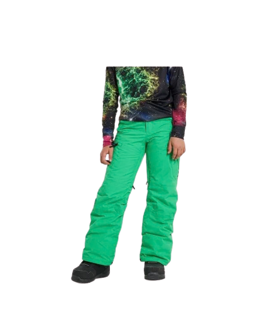 Pantaloni Bambino Da Snowboard BURTON Exile Cargo Pant - Galaxy Green
