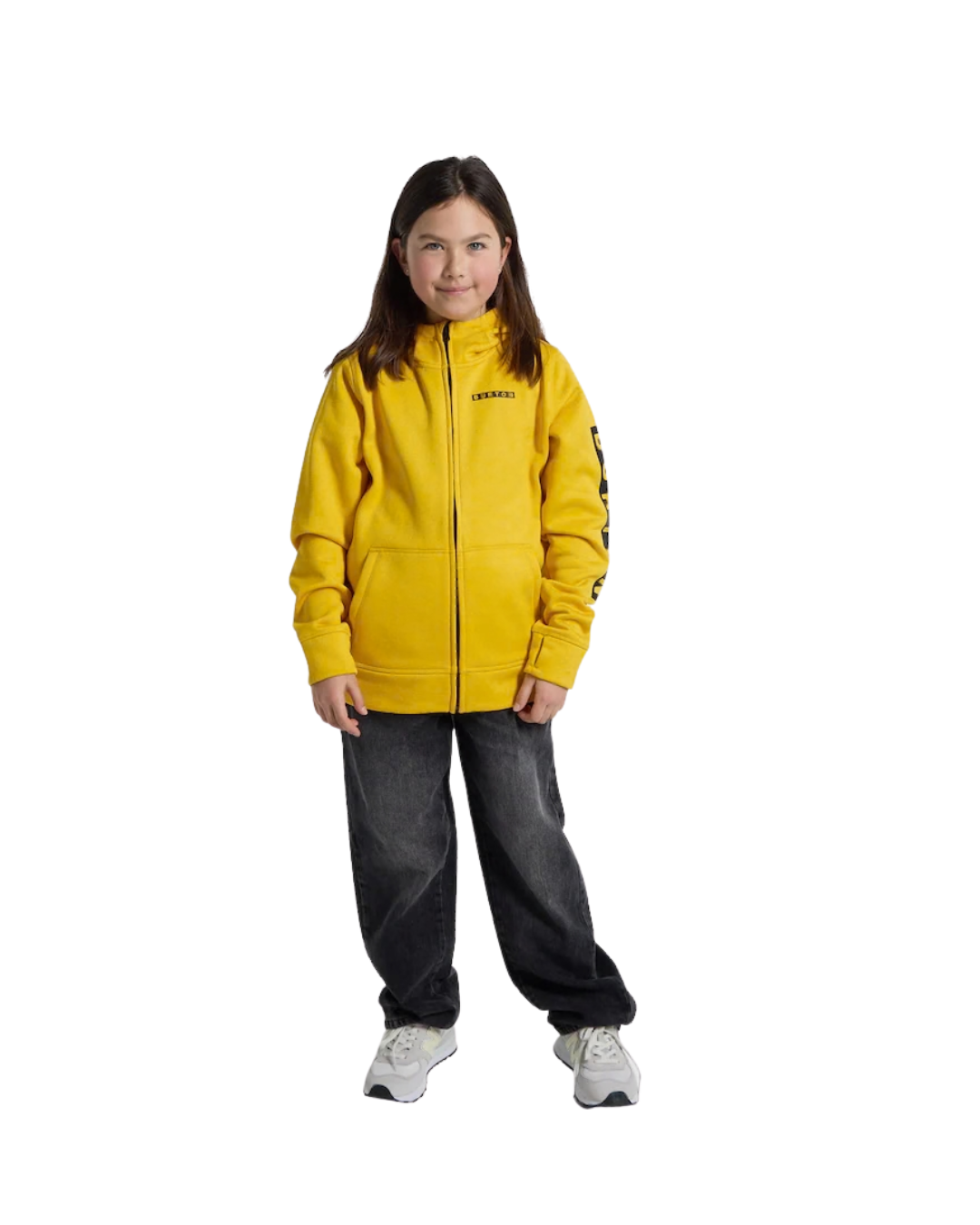 Felpa Da Bambino/a BURTON  Oak Full-Zip Hoodie - Goldenrod Heather