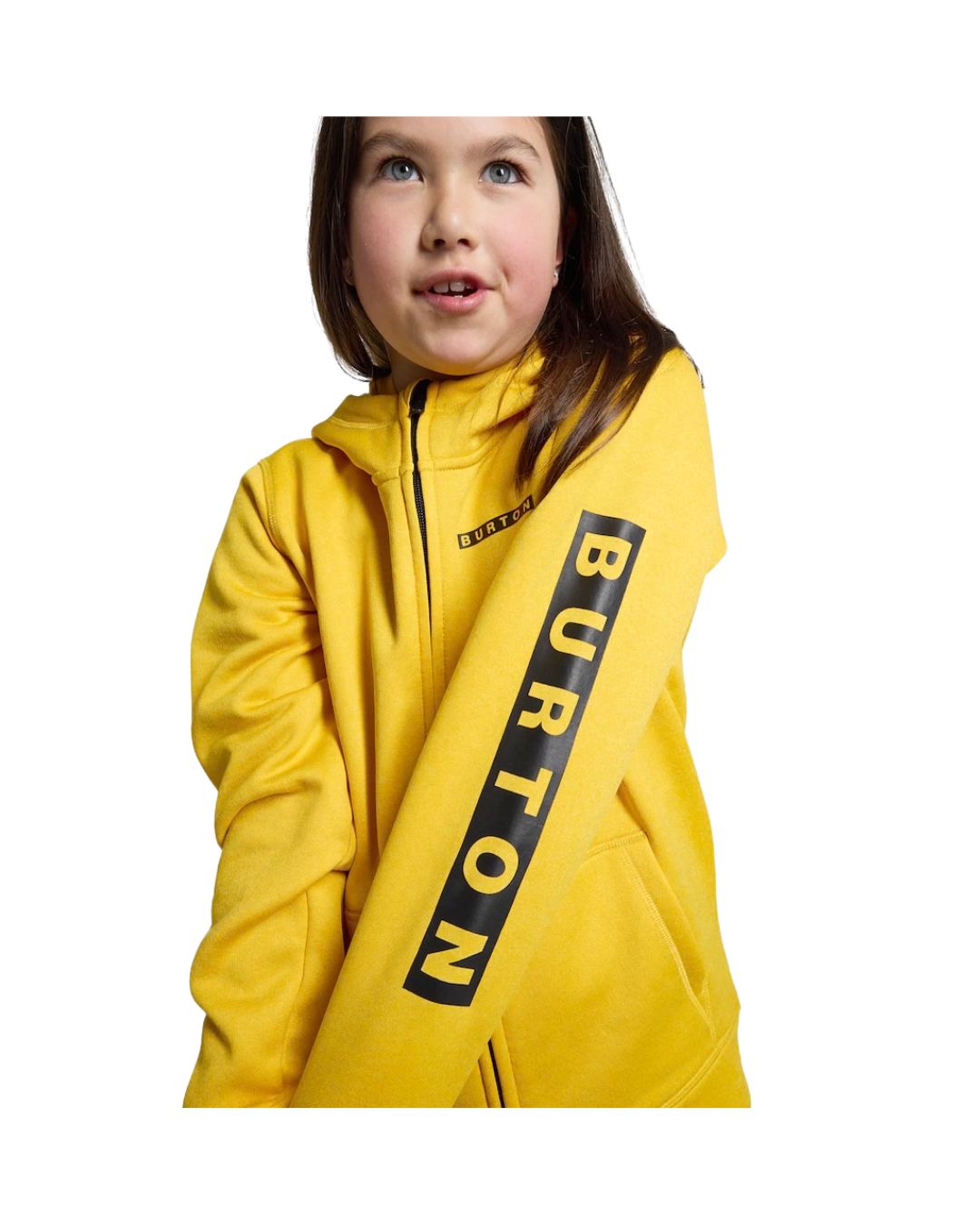 Felpa Da Bambino/a BURTON  Oak Full-Zip Hoodie - Goldenrod Heather