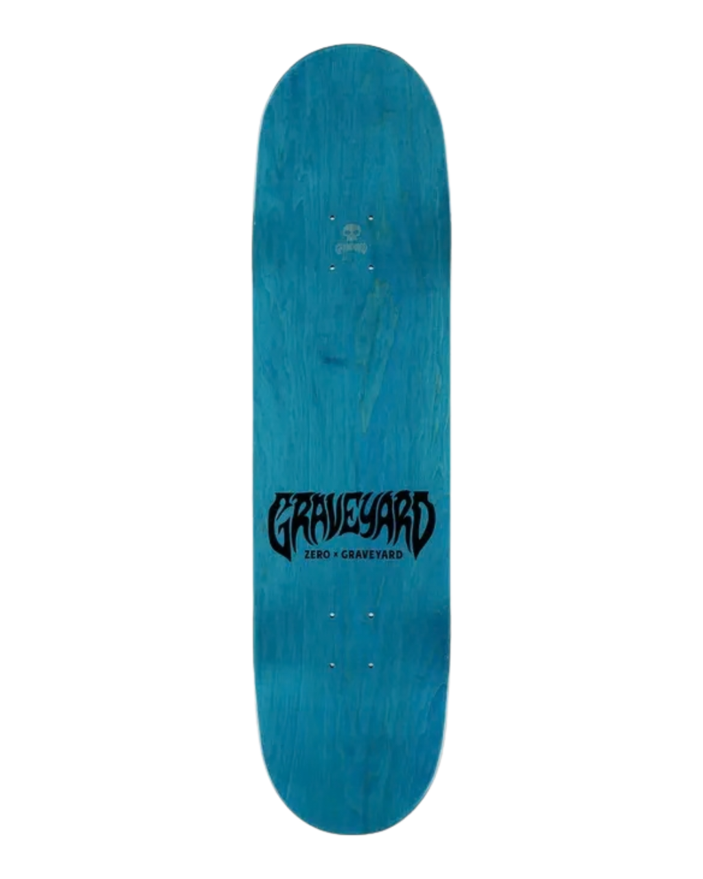Tavola Da Skateboard ZERO x Graveyard Screaming Cat 8.5" – Grey Dip