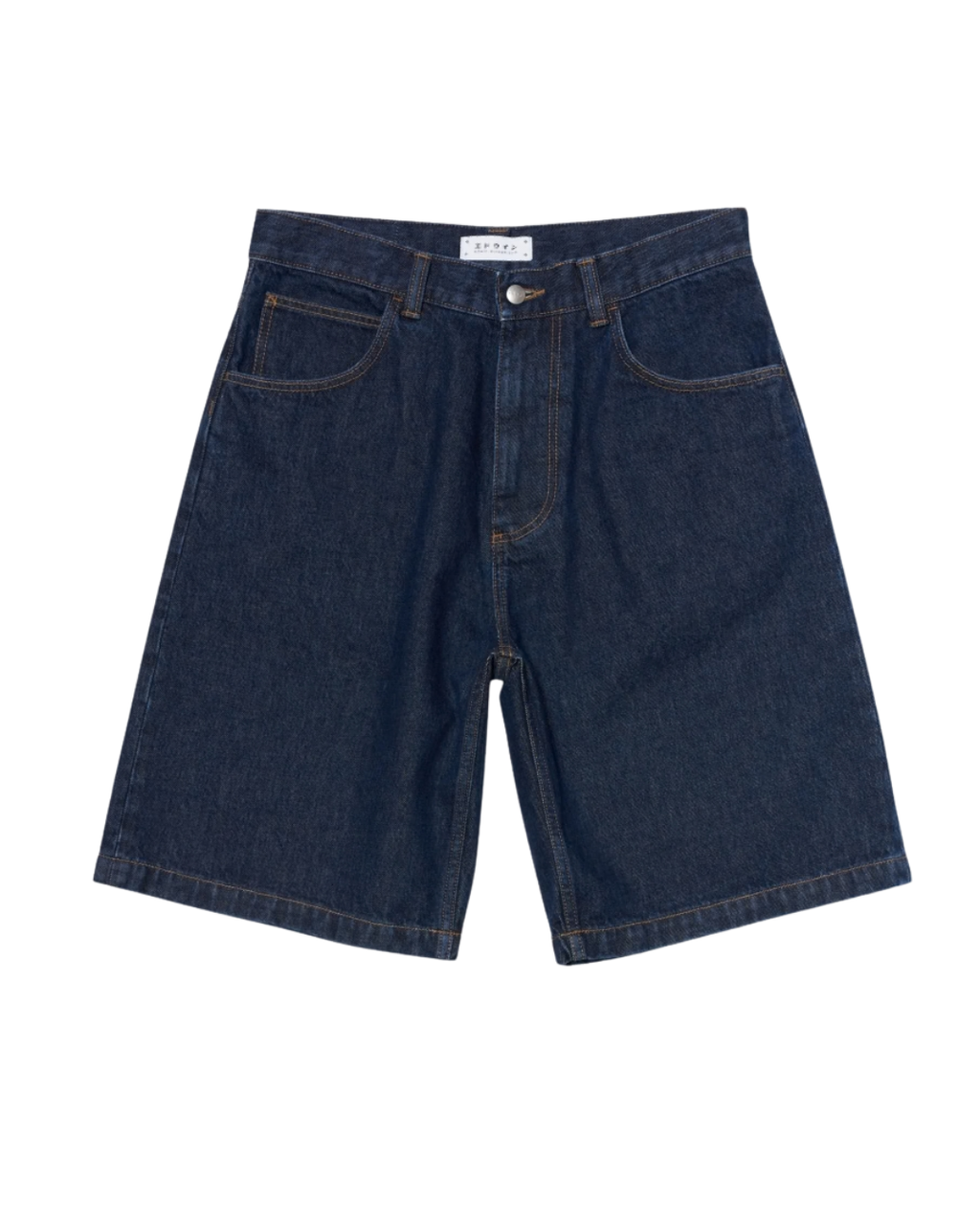 Bermuda EDWIN Worker Short - Dark Marble Wash