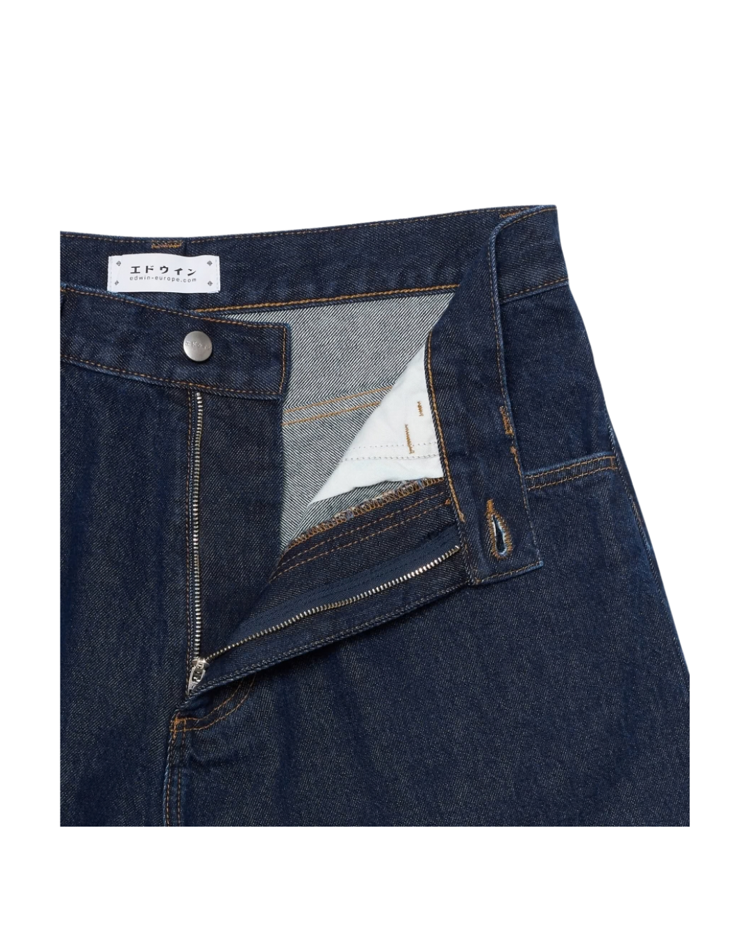 Bermuda EDWIN Worker Short - Dark Marble Wash