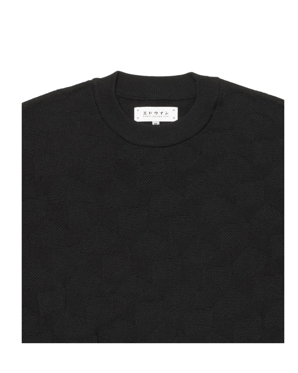 T-shirt EDWIN Block Knitted - Black