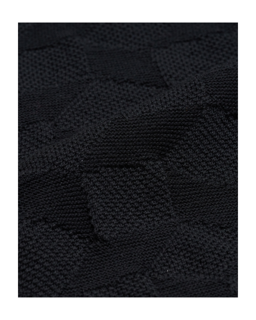 T-shirt EDWIN Block Knitted - Black