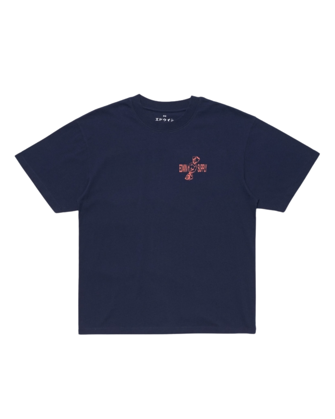 T-shirt EDWIN Sorry Tokyo - Maritime Blue