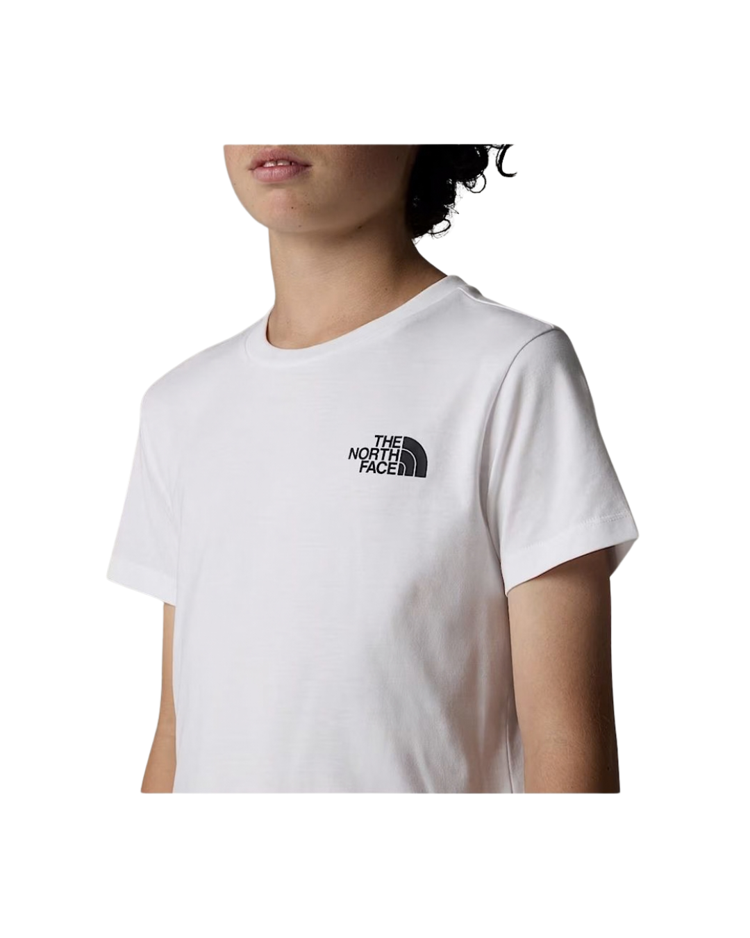 T-shirt THE NORTH FACE Teen SImple Dome Tee - White