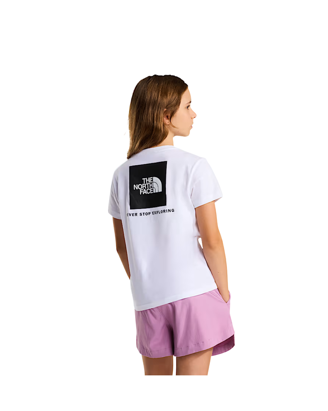 T-shirt Ragazzo/a THE NORTH FACE Teen Box Nse - White