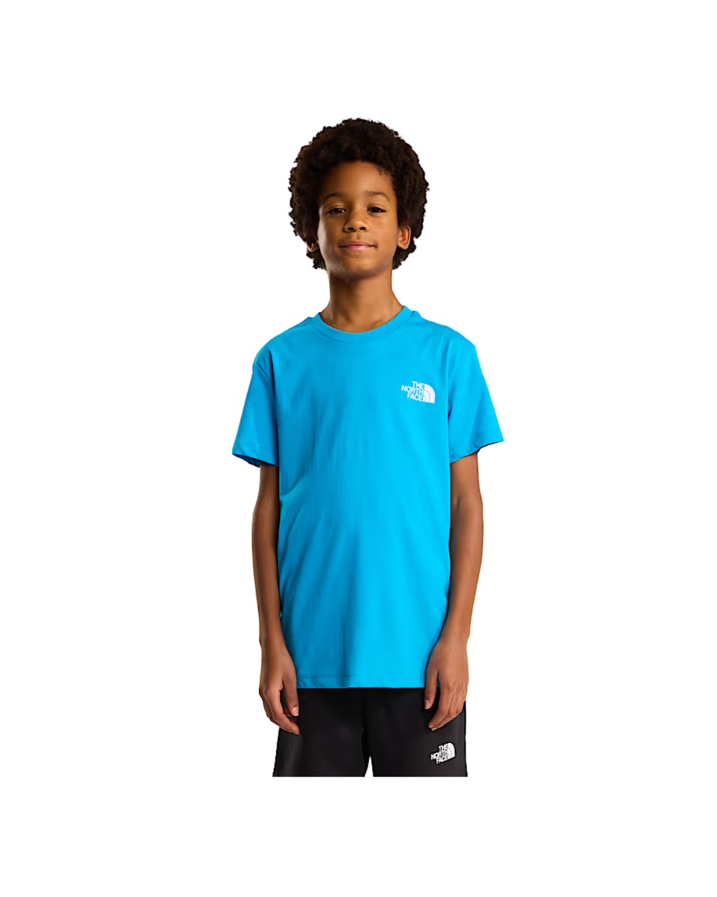 T-shirt Ragazzo/a THE NORTH FACE Teen Box Nse - Meridian Blue