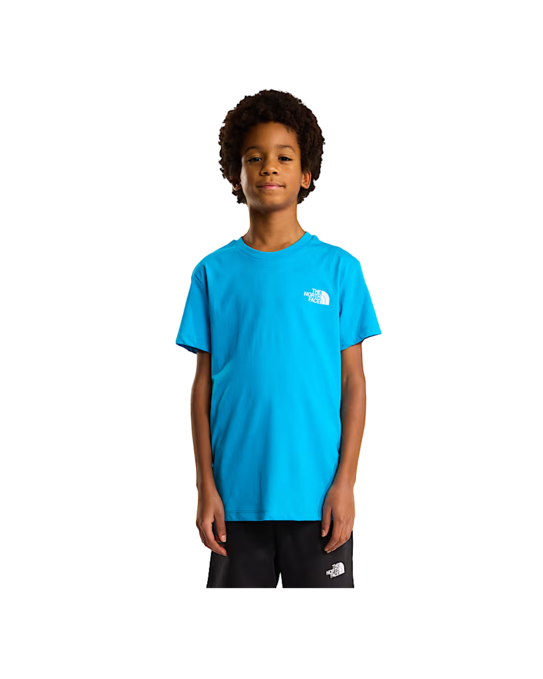 T-shirt Ragazzo/a THE NORTH FACE Teen Box Nse - Meridian Blue