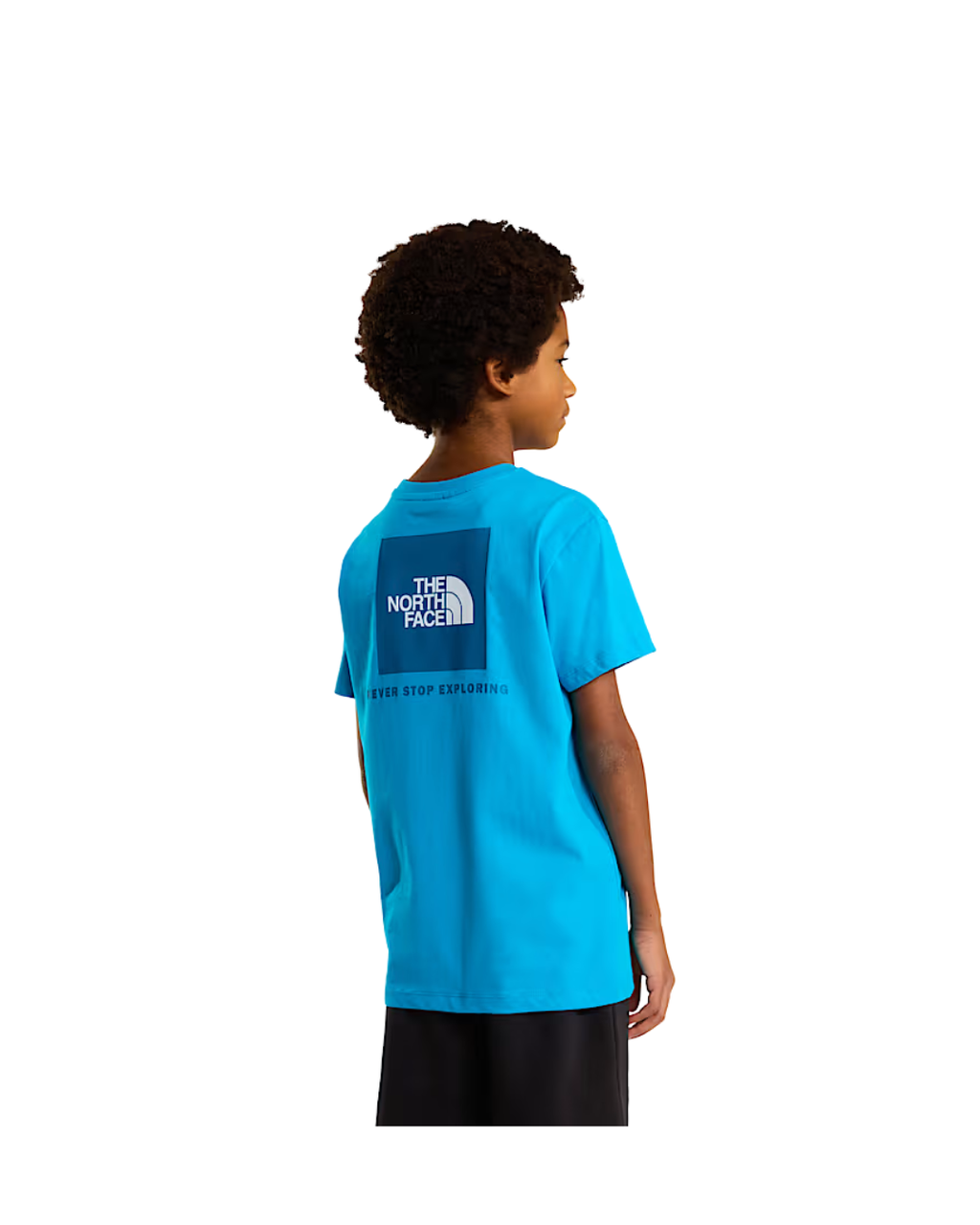 T-shirt Ragazzo/a THE NORTH FACE Teen Box Nse - Meridian Blue