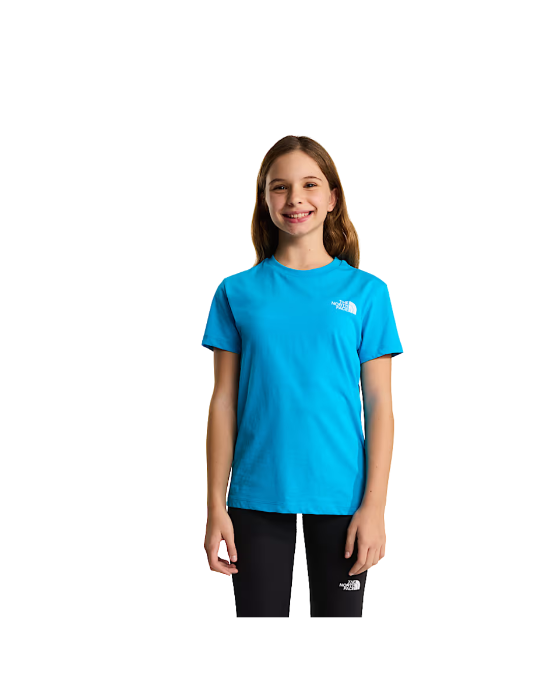 T-shirt Ragazzo/a THE NORTH FACE Teen Box Nse - Meridian Blue