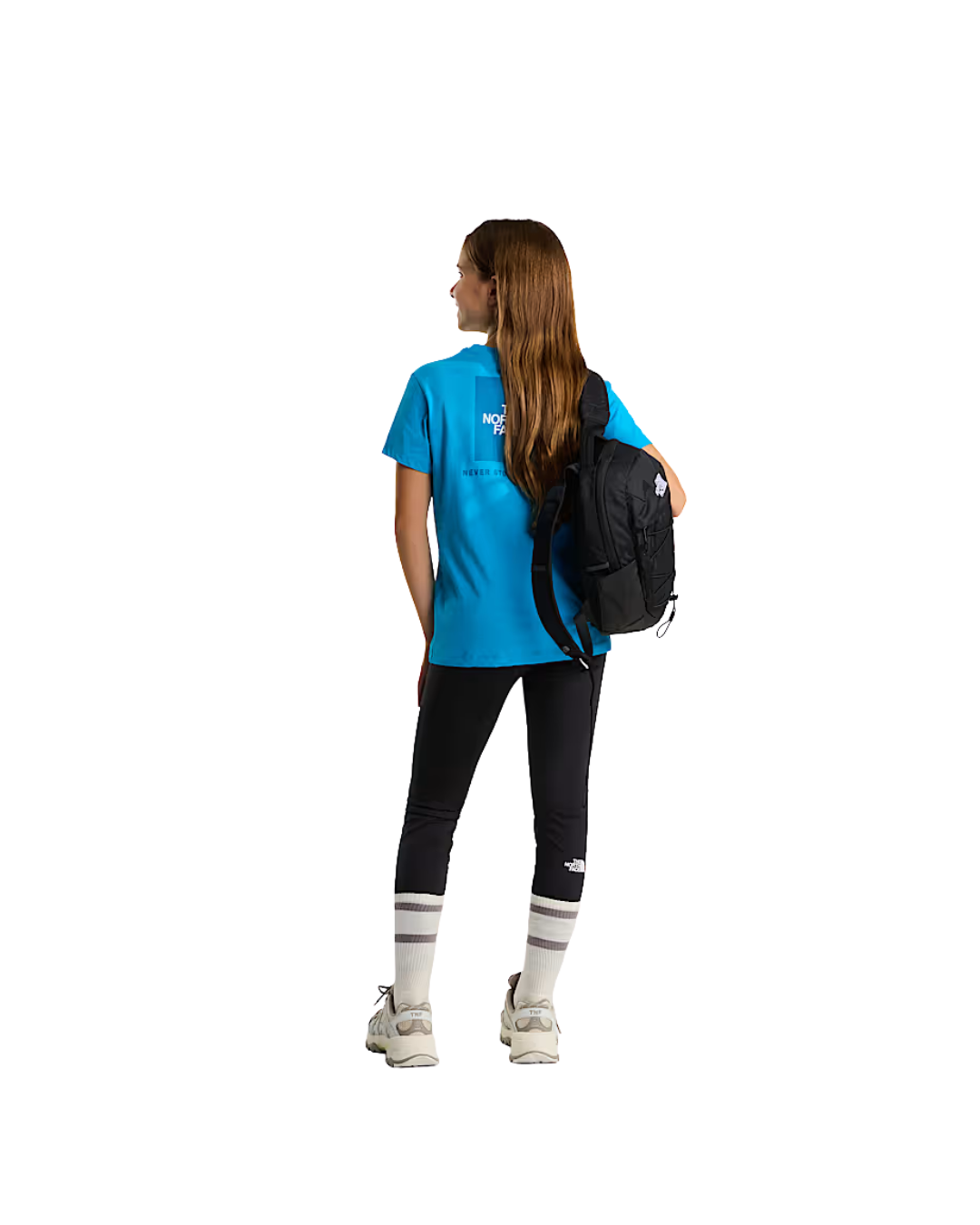 T-shirt Ragazzo/a THE NORTH FACE Teen Box Nse - Meridian Blue