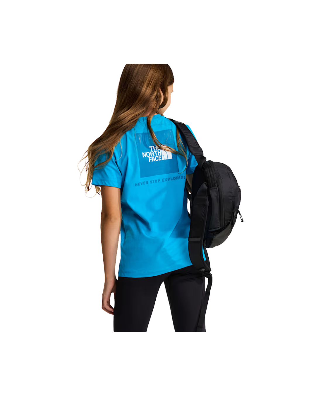 T-shirt Ragazzo/a THE NORTH FACE Teen Box Nse - Meridian Blue