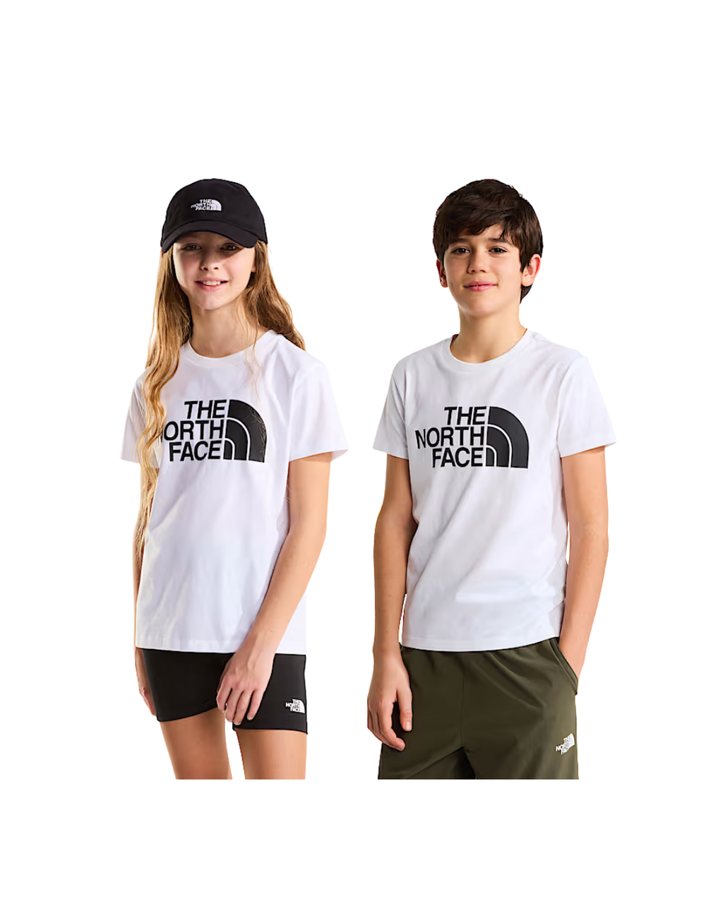 T-shirt Ragazzo/a THE NORTH FACE Teen Easy Tee - White
