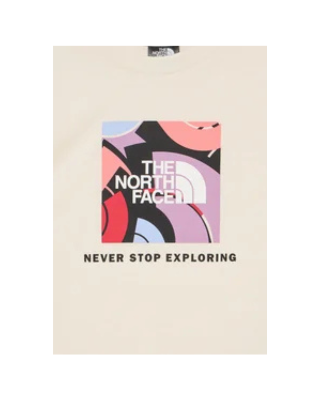 THE NORTH FACE Set NSE Box Play Regular con Pantaloncini - White  Dune Coral Crush
