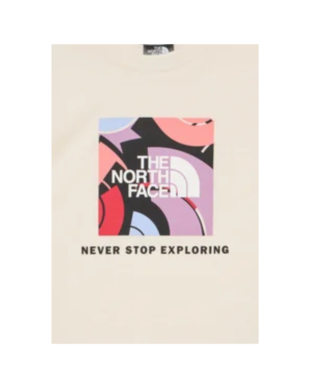THE NORTH FACE Set NSE Box Play Regular con Pantaloncini - White  Dune Coral Crush