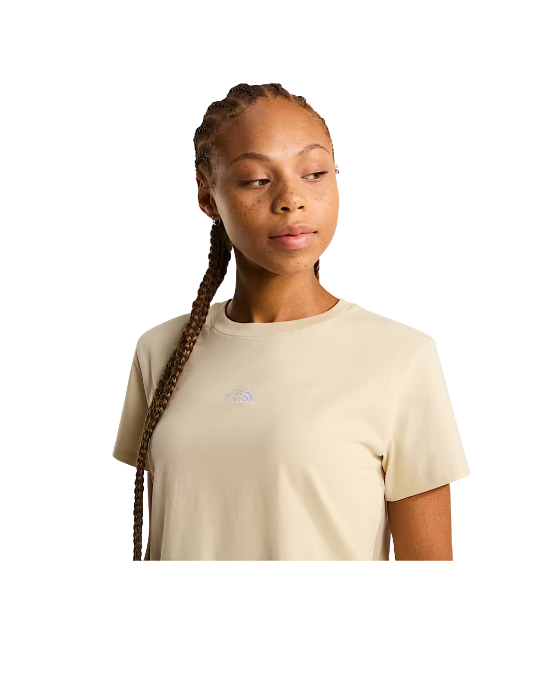 T-shirt Donna THE NORTH FACE Essential Regular Cutie - Desert Stone