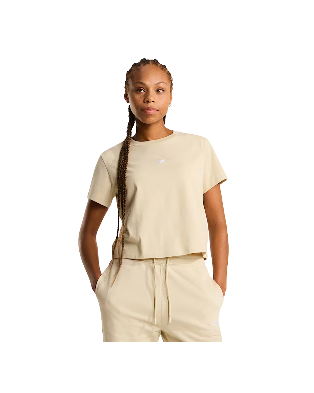 T-shirt Donna THE NORTH FACE Essential Regular Cutie - Desert Stone