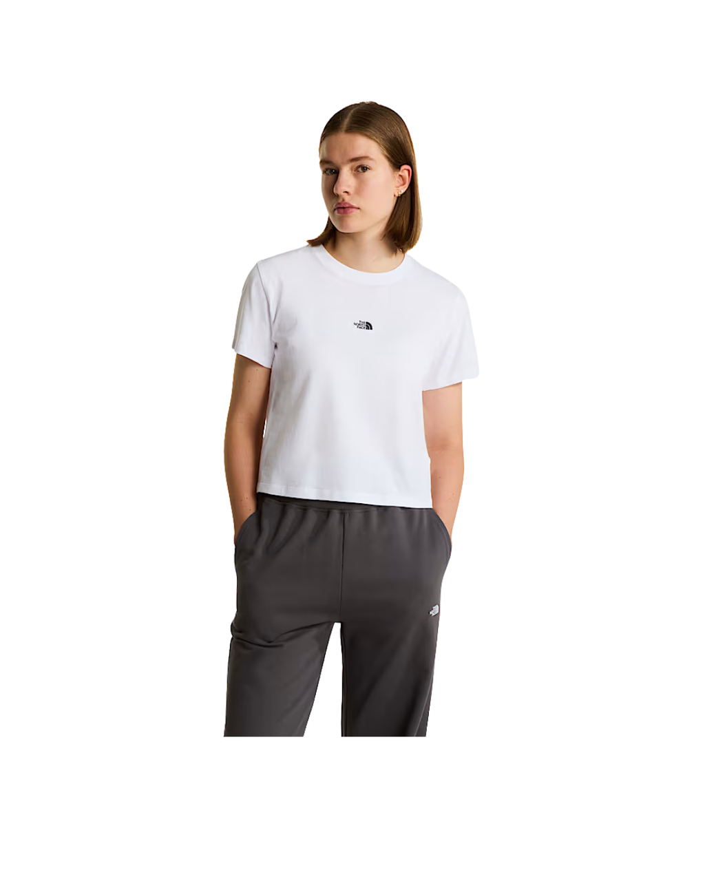 T-shirt Donna THE NORTH FACE Essential Regular Cutie - White