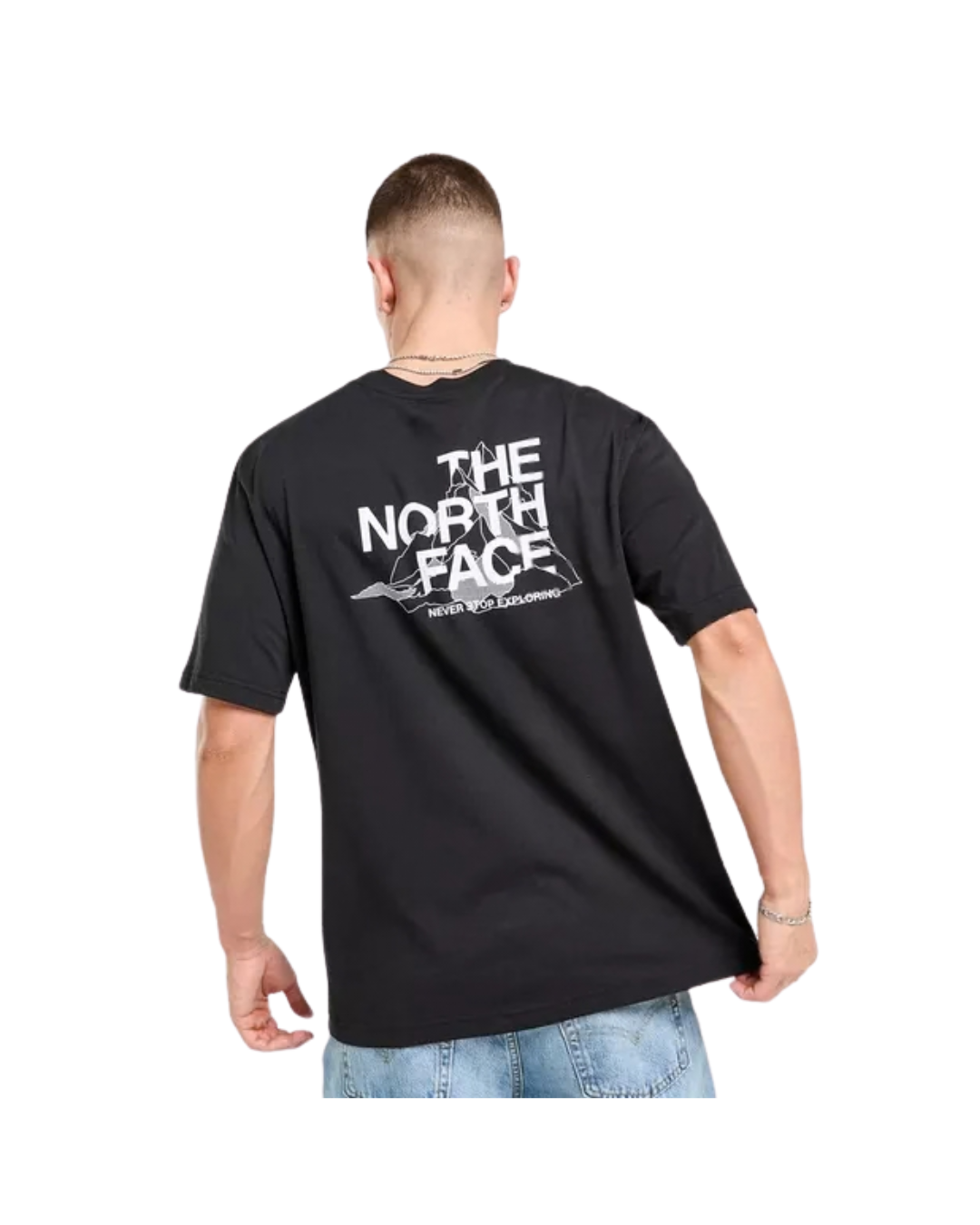 T-shirt THE NORTH FACE Mountain Sketch - Black