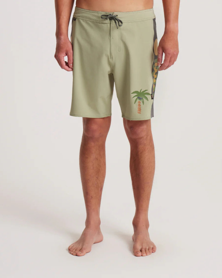 Roark Costume Passage Hemp Boardshorts 18.5" BEIGE