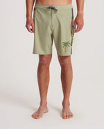 Roark Costume Passage Hemp Boardshorts 18.5" BEIGE