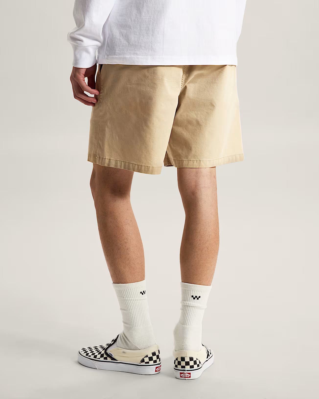 🩳 Vans Range Relaxed Elastic Shorts – Pantaloncini Unisex Relaxed Fit - Beige