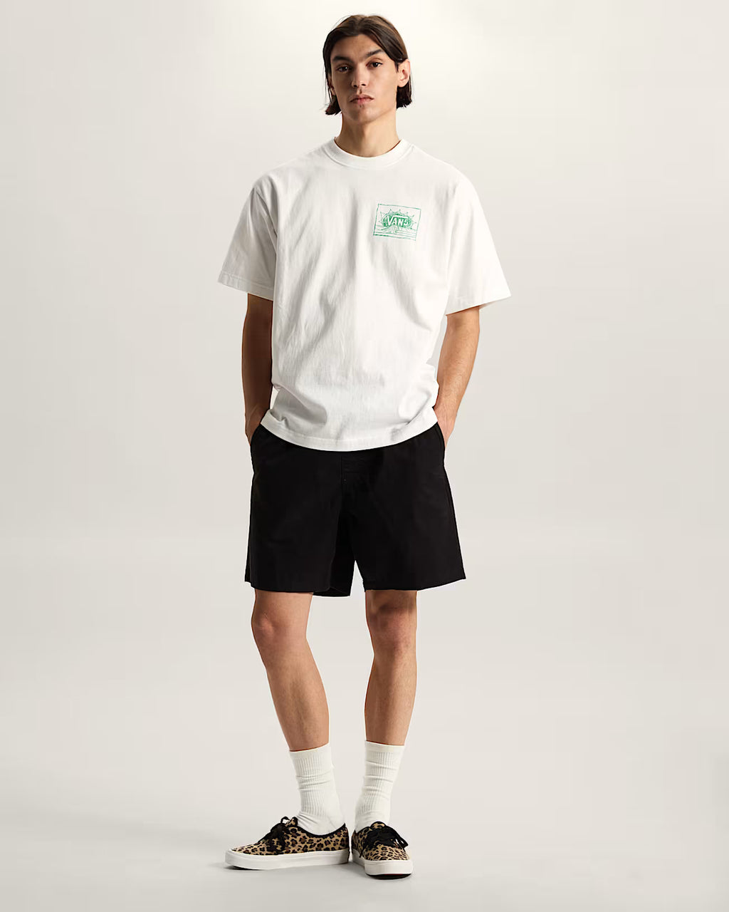 🩳 Vans Range Relaxed Elastic Shorts – Pantaloncini Unisex Relaxed Fit - Black