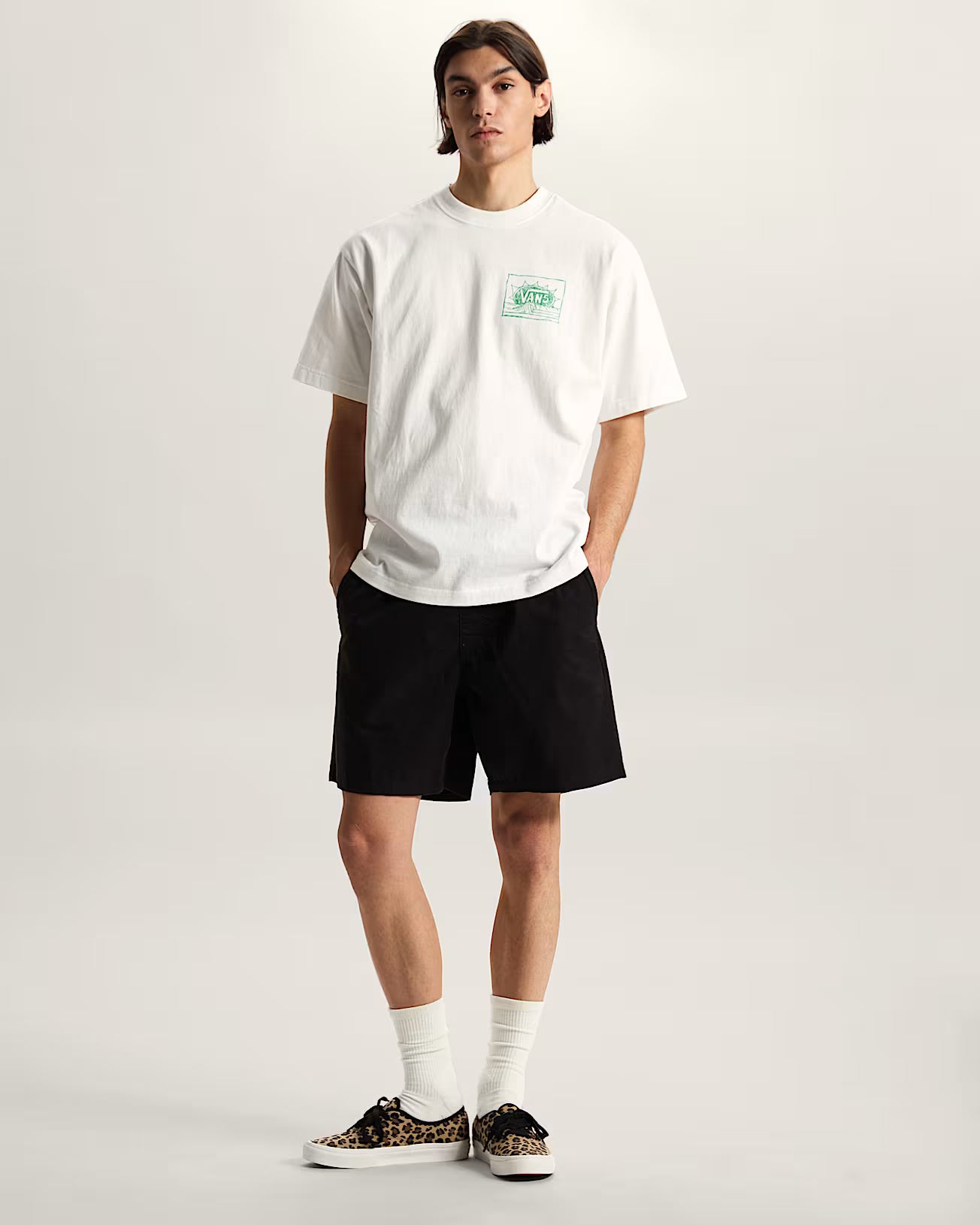 🩳 Vans Range Relaxed Elastic Shorts – Pantaloncini Unisex Relaxed Fit - Black