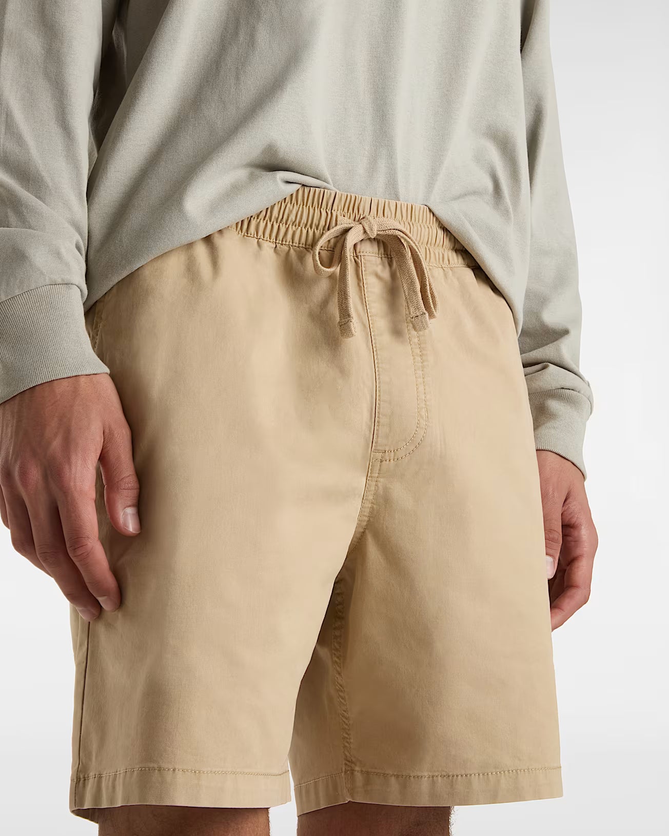 🩳 Vans Range Relaxed Elastic Shorts – Pantaloncini Unisex Relaxed Fit - Beige