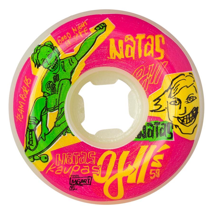 OJ Wheels Natas Kaupas OJ2 Neon 58mm 95A wheels