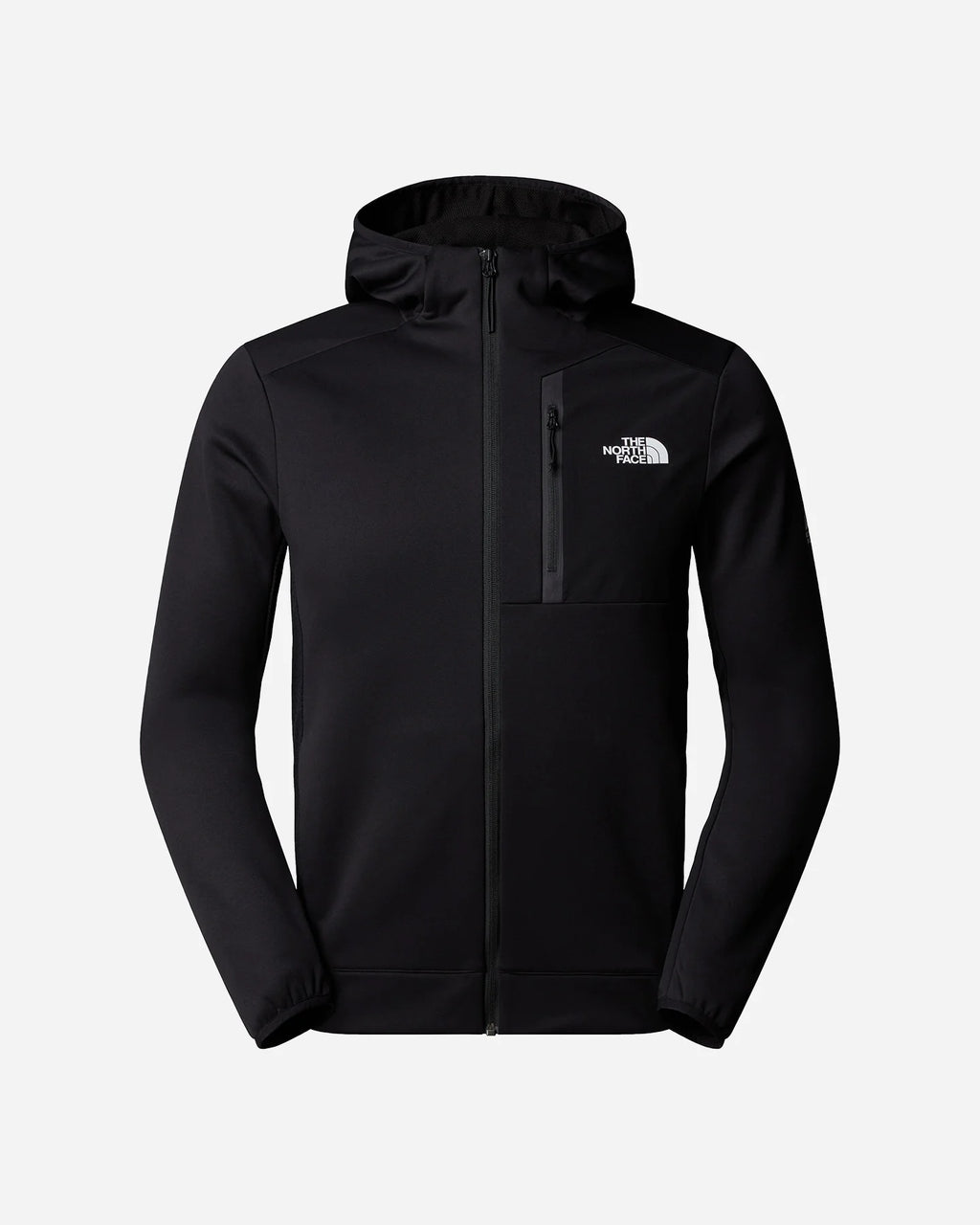 Pile THE NORTH FACE Mountain Athletics con cappuccio e cerniera integrale da uomo - TNF BLACK