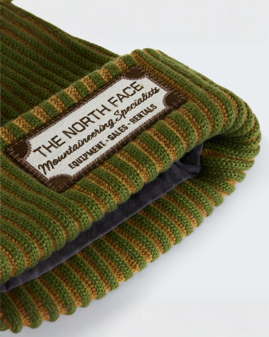 Berretto The North Face Salty Lined Special Edition Beanie - Woodland Green-Mountaineering Patch