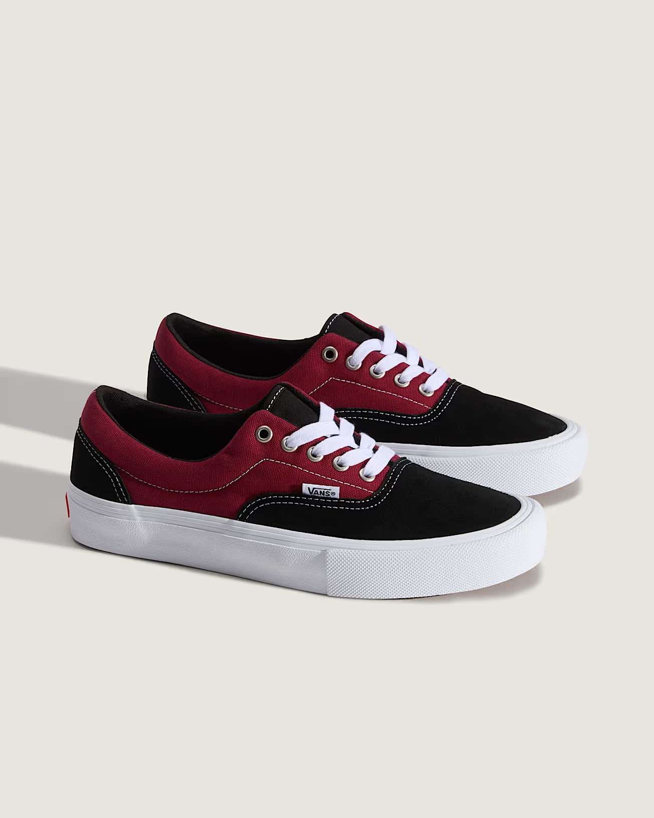 Vans Skate Era Black Dark Red VN000ECRBDK | FW26