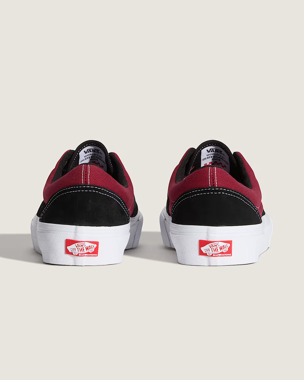 Vans Skate Era Black Dark Red VN000ECRBDK | FW26