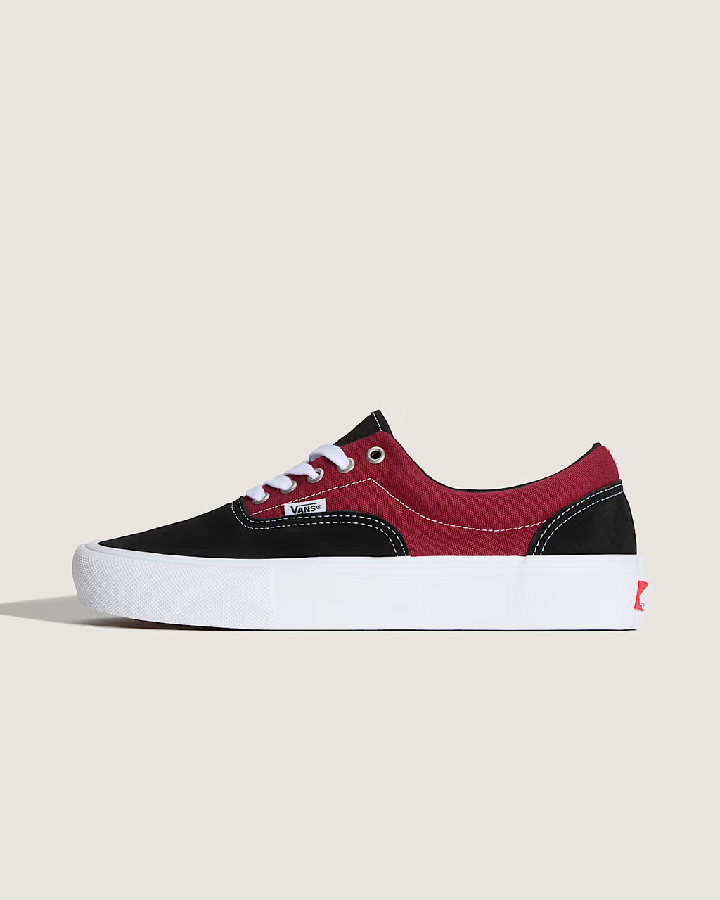 Vans Skate Era Black Dark Red VN000ECRBDK | FW26