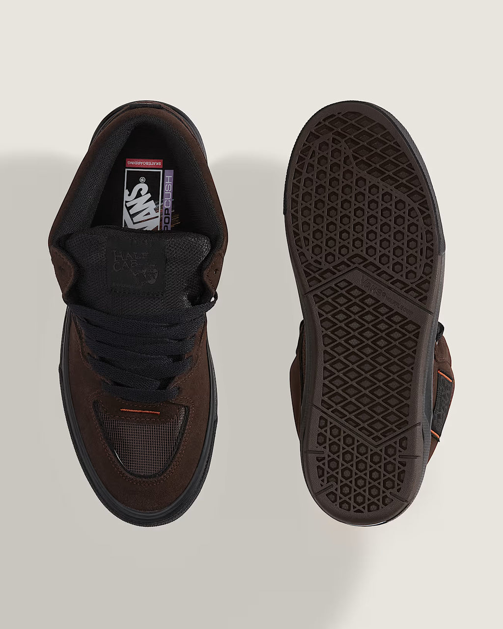 Vans Skate Half Cab WaffleCup Rizzo Brown/Black | FW26